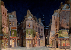 Al quartiere latino by Adolfo Hohenstein