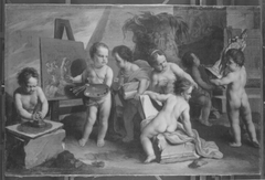 Allegorische Darstellung by Balthasar Augustin Albrecht