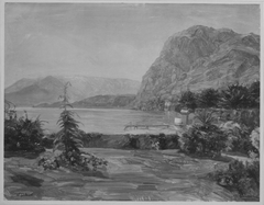 Am Comer See by Wilhelm Trübner