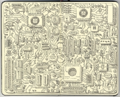 Analog motherboard by Mattias Adolfsson