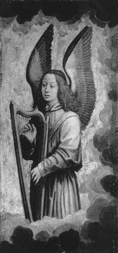 Angel with a Harp by Anonymous