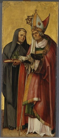 Annenaltar: Die hll. Willibald und Benedikt by Hans von Kulmbach