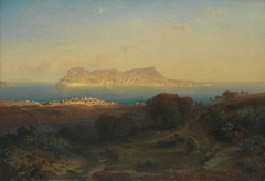 Ansicht von Gibraltar by Fritz Bamberger