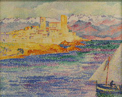 Antibes by Henri-Edmond Cross