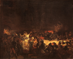 Assassination of the Bishop of Liège by Eugène Delacroix