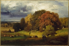 Autumn Oaks by George Inness