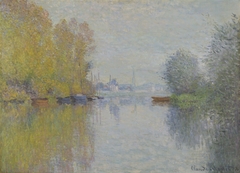 Autumn on the Seine, Argenteuil by Claude Monet