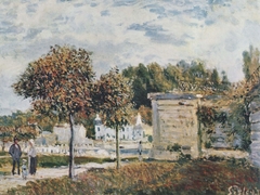 Bassin de Marly by Alfred Sisley