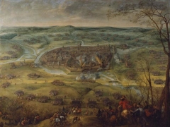 Belagerung von Neuburg, 1641 by Peter Snayers