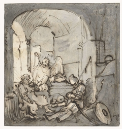 Bevrijding van Petrus uit de gevangenis by Unknown Artist