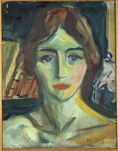 Birgit Prestøe, Portrait Study by Edvard Munch