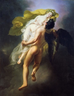 Boreas Abducting Oreithyia by Joseph-Ferdinand Lancrenon