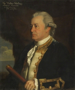 Captain Sir Walter Stirling, 1718-86 by James Northcote