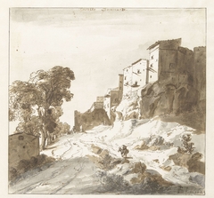 Castello Bomarzo by Bartholomeus Breenbergh