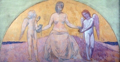 Charity: A Sketch by Pierre Puvis de Chavannes