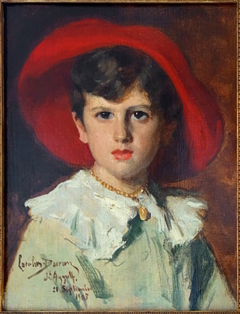 Child in a Red Hat (Michel Feydeau, son of Georges) by Carolus-Duran