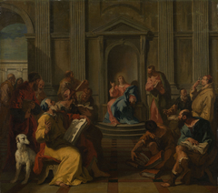 Christ Among the Doctors in the Temple by Sebastiano Ricci