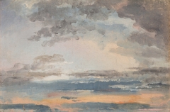 Cloud Study by Johan Christian Dahl