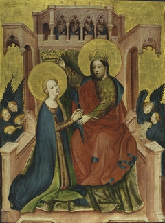 Coronation of the Virgin by Master of the Fröndenberg Altar