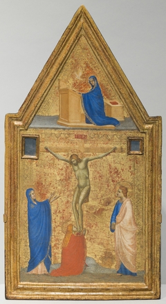 Crucifixion by Master of the Cappella Medici Polyptych