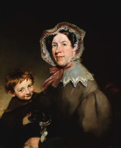 Deliverance Mapes Waldo and Her Son by Samuel Lovett Waldo