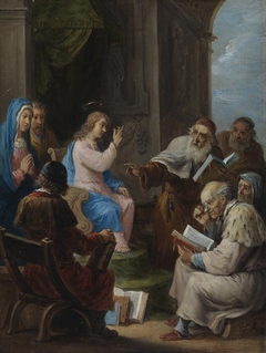 Der zwölfjährige Jesus im Tempel by David Teniers the Younger