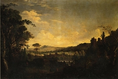 Distant View of Mount Soracte, near Rome by George Loring Brown