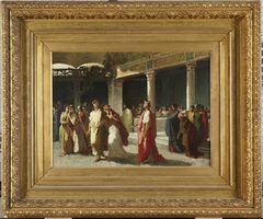 Dramatic Scene in a Court by Frederic Leighton