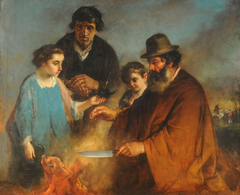 El asado by Ignacio Manzoni