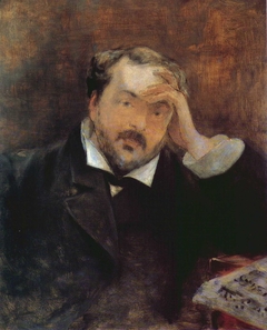 Emmanuel Chabrier by Edouard Manet