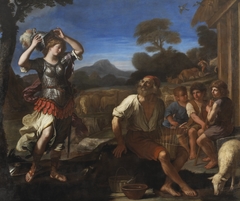 Erminia and the Shepherds by Guercino