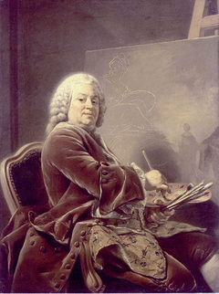 Étienne Jeaurat by Alexander Roslin