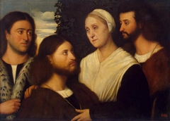 Family Portrait by Bernardino Licinio