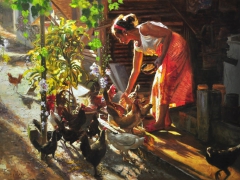 Feeding Time by Orley Ypon