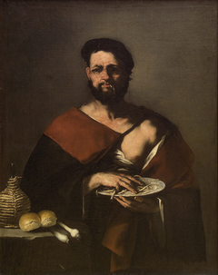 Fischesser by Luca Giordano