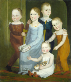 Five Children of the Budd Family by Anonymous