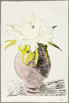 Flowers (Hand-colored) by Andy Warhol