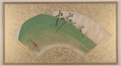 Flowers on Grass by Shibata Zeshin