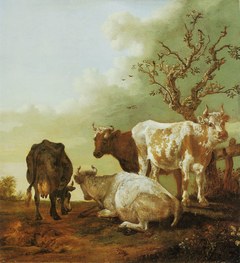 Four Cattle by Paulus Potter