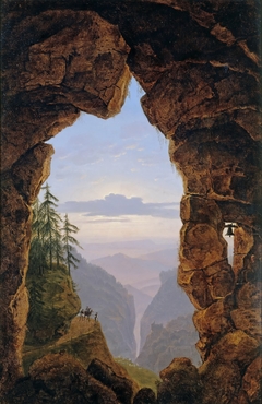 Gate in the Rocks by Karl Friedrich Schinkel