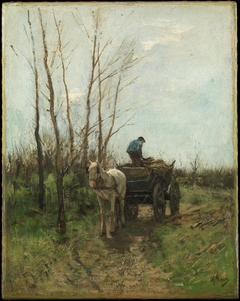 Gathering Wood by Anton Mauve