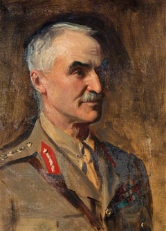 General Henry Sinclair, Baron Horne, 1861 - 1929. Soldier (Study for portrait in General Officers of World War I) by John Singer Sargent