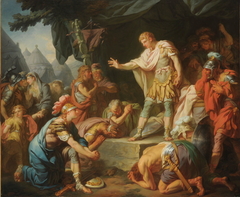 Germanicus apaise la sédition dans son camp by François-André Vincent