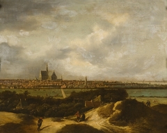 Gezicht op Haarlem by Nicolaes Hals