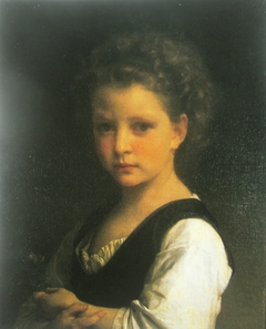 Girl with Violets by William-Adolphe Bouguereau
