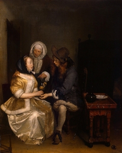 Glass of Lemonade by Gerard ter Borch