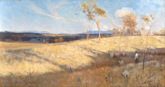 Golden Summer, Eaglemont by Arthur Streeton