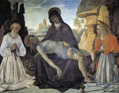 Gonfalon with the Pietà by Pietro Perugino