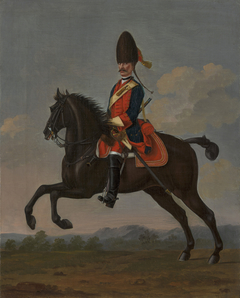 Grenadier, Regiment of Dragoons "Liechtenstein" by David Morier