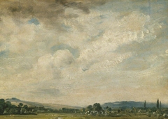 Harnham Ridge, near Salisbury by John Constable